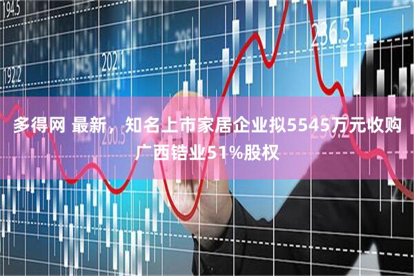 多得网 最新，知名上市家居企业拟5545万元收购广西锆业51%股权